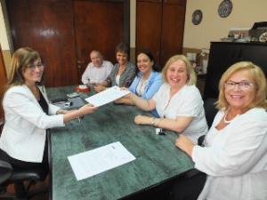 Se firm un convenio entre Facultad de Agronoma y Escuela Agraria de Azul